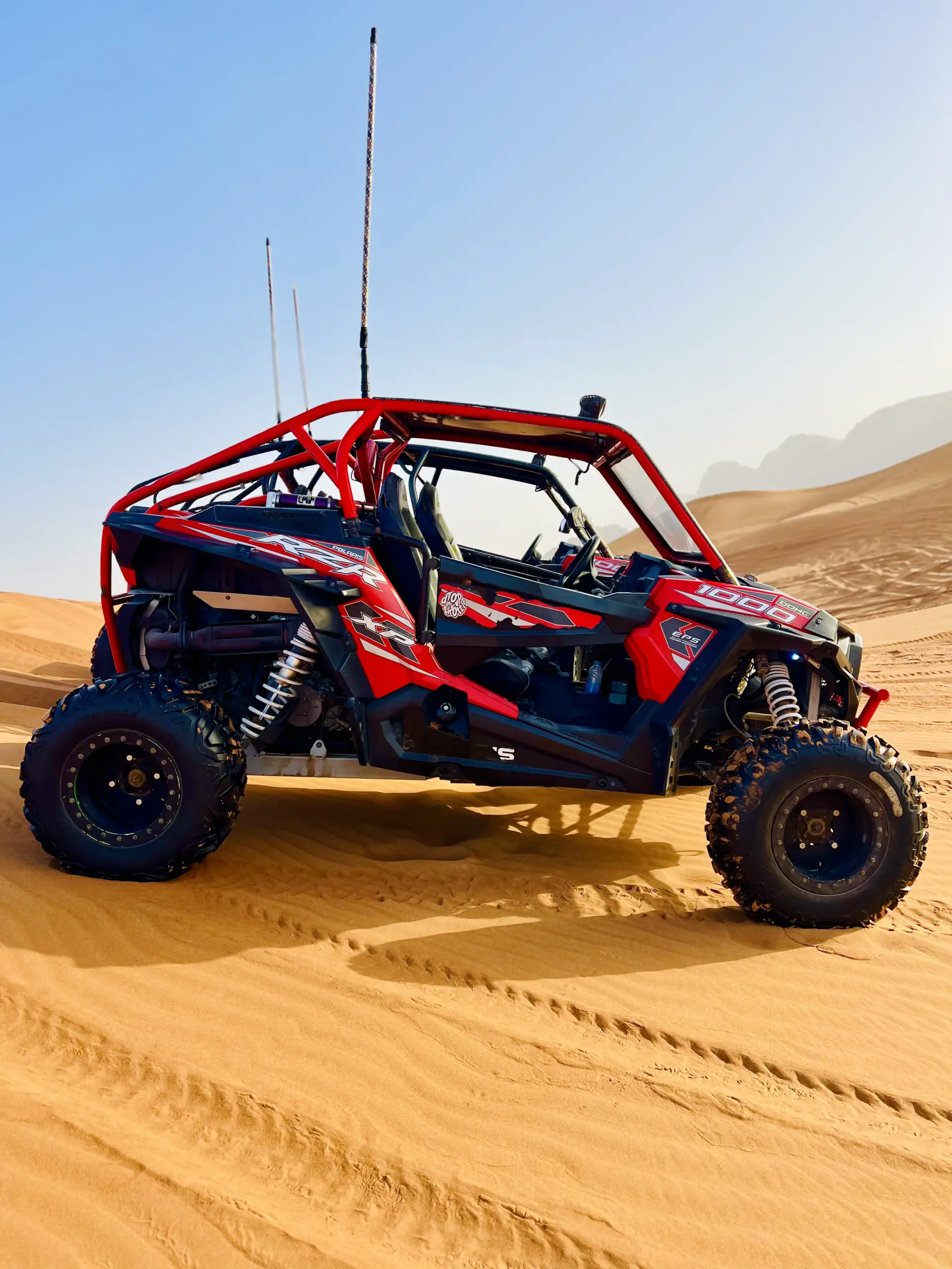 ATV quad bike extreme off-road action